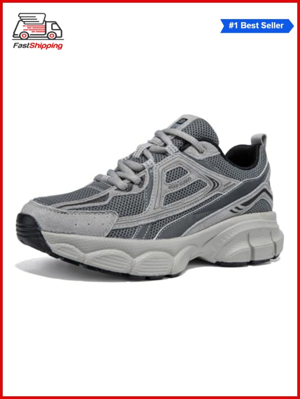 ✨ Chunky Fashion Sneakers Platform Lace Up Athletic Walking Shoes